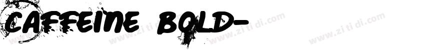 Caffeine Bold字体转换